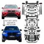 For Bmw F25 2011 2023 2011 2017 Upgrade Auto Parts Bumpers Full Body Kit X3 Change To X3m Model