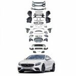 For Mercedes Benz W217 2015 Factory Wholesale Body Kits S class Coupe Upgrade S63 W217/c217 Facelift Car Bumpers Auto