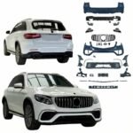 For Mercedes Benz 2016 2019 Body Kit Glc Class X253 Change To Amg Contain Front Bumper Assembly With Grille And Rear Lip Glc63s