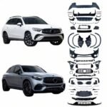 For Mercedes Benz 2023 2025 Hot Sale Auto Parts Facelift Body Kit Glc C254 X254 Upgrade To Glc63 Amg Model