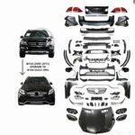 For Mercedes Benz W166 W164 2005 2012 Facelift Car Bumpers Body Kit Ml Up Gle63 Amg Bodykit