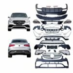 For Mercedes Benz 2015 2019 New Arrival Complete Set Bumpers Body Kit Gle Coupe C292 Facelift To Gle63 Amg