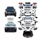 For Mercedes Benz 2009 2012 High Quality Car Conversion Bumper Bodykit Gl X164 Upgrade To Gls X166 Gls63 Amg Body Kit - 图片 2