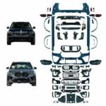 For Bmw E71 F96 Factory Price X6 Upgrade To X6m Style Car Auto Body Kit Parts Accessories Bumper Sercedes
