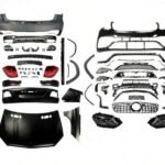 For Mercedes Benz 2009 2012 High Quality Car Conversion Bumper Bodykit Gl X164 Upgrade To Gls X166 Gls63 Amg Body Kit
