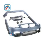 For Bmw F10 F18 5 2011 2011 2013 New Pp Plastic Upgrade To M5 Full Body Kit Series Front/rear Bumpers - 图片 4