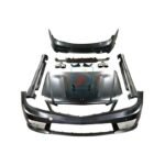 For Mercedes Benz W204 2008 2010 2012 2013 C Class C63 Body Kit Amg Front Bumper Coupee - 图片 2