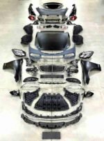 For Mercedes Benz W221 W222 2006 2012 High Quality Upgrade To Maybach Facelift Car Bumpers Tuning Parts Bodykit Body Kit - 图片 2