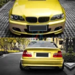 For Bmw E46 3 New Classical Durable Series Body Kit With Trunk Engine Hood Fenders Rear Spoiler & Bumper - 图片 4