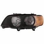E53 Head Lamp Headlights For Bmw X5 1998-2006 Old Half Yellow 63126930233